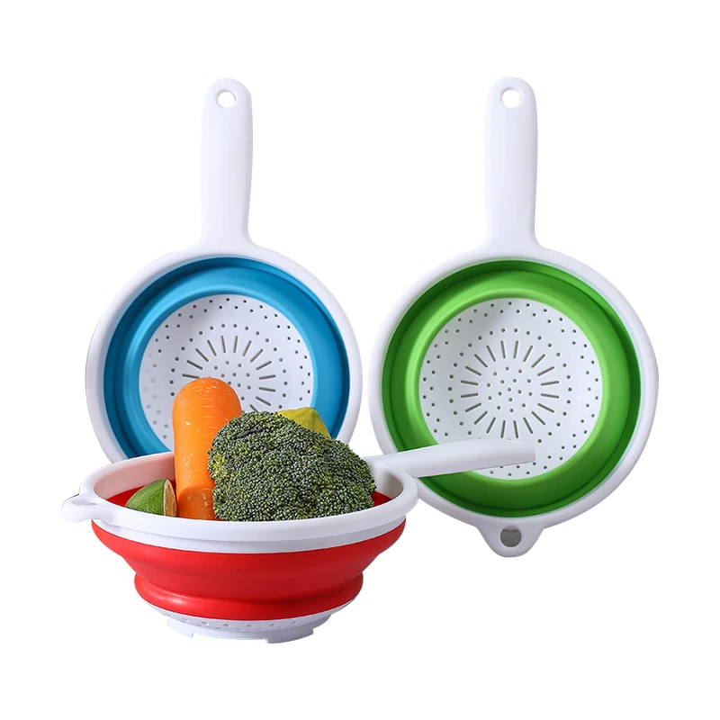 Foldable Vegetable Fruit Cleaning Basin Basket Silicone Handle Collapsible Colander Folding Wash Drainer Kitchen Storage Tools
Foldable Vegetable Fruit Cleaning Basin Basket Silicone Handle Collapsible Colander Folding Wash Drainer Kitchen Storage Tools