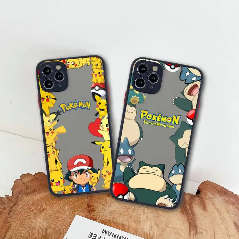 Pokemon Pikachu squirtle bulbasaur Snorlax Phone Case For iphone 13 12 11 Pro Max Mini XS 8 7 Plus X SE 2020 XR Matte Cover
Pokemon Pikachu squirtle bulbasaur Snorlax Phone Case For iphone 13 12 11 Pro Max Mini XS 8 7 Plus X SE 2020 XR Matte Cover