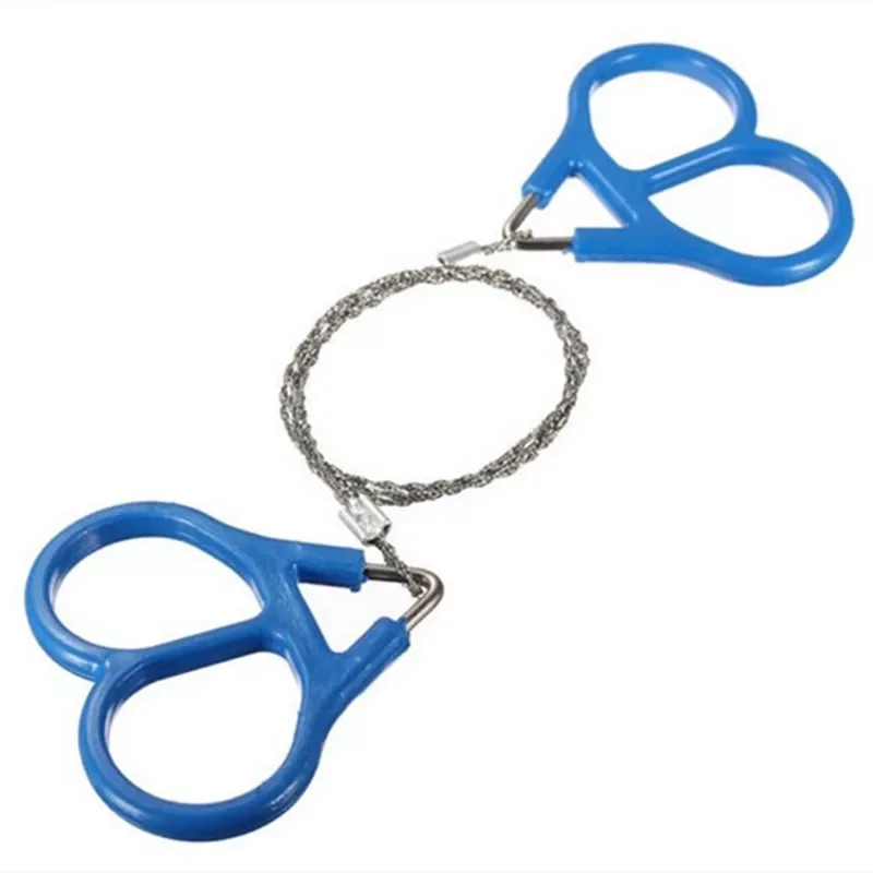 Portable Stainless Steel Wires Saw Outdoor Survival Safety Self Defense Camping Hiking Hunting Hand Saw Fretsaw Protection Tool
Portable Stainless Steel Wires Saw Outdoor Survival Safety Self Defense Camping Hiking Hunting Hand Saw Fretsaw Protection Tool