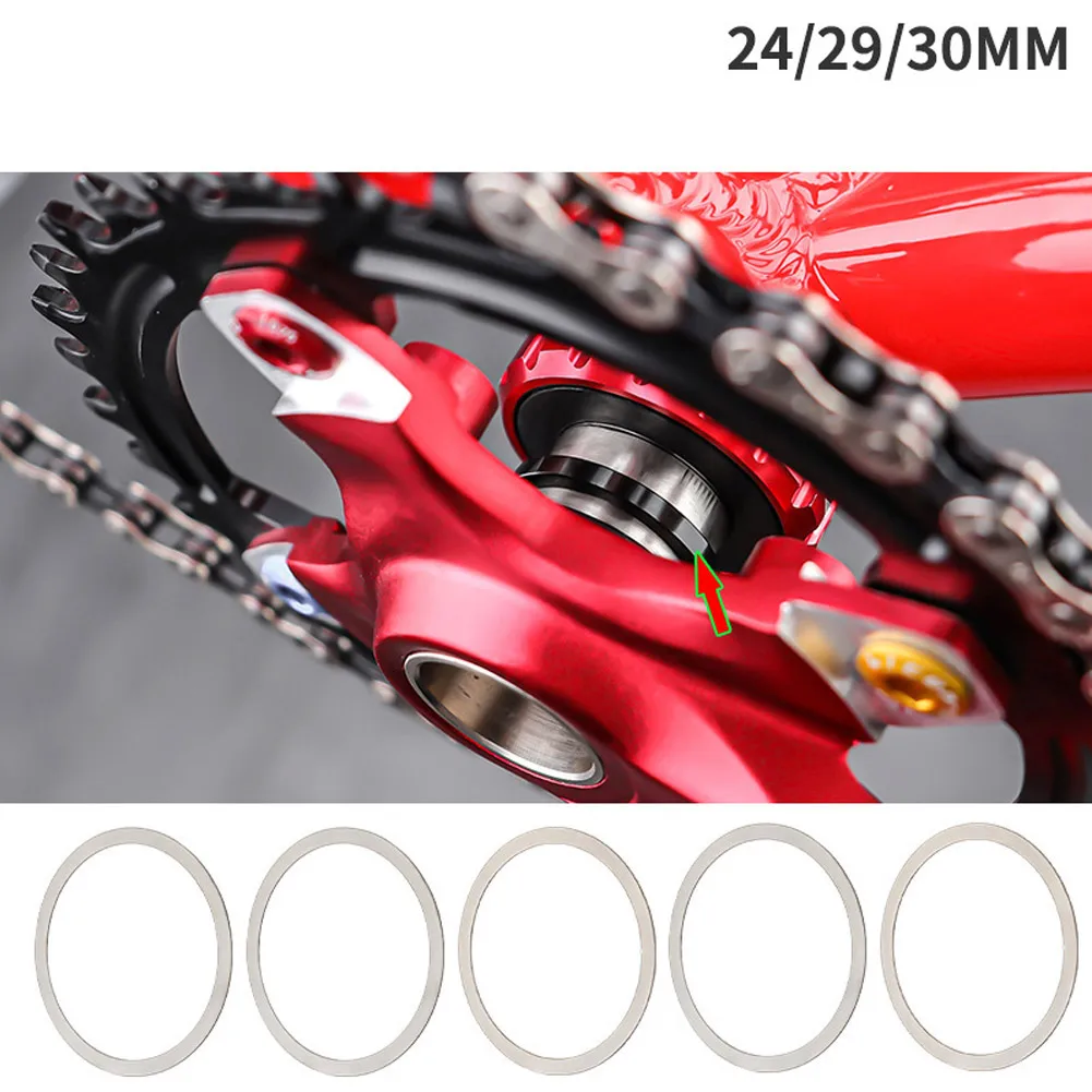 5pcs Bike Bottom Bracket Washer Bicycle BB Crankset Gasket 24/29/30mm For BB86/91/92/BB30 Bicycle Spacer Cycling Part Accessory
5pcs Bike Bottom Bracket Washer Bicycle BB Crankset Gasket 24/29/30mm For BB86/91/92/BB30 Bicycle Spacer Cycling Part Accessory