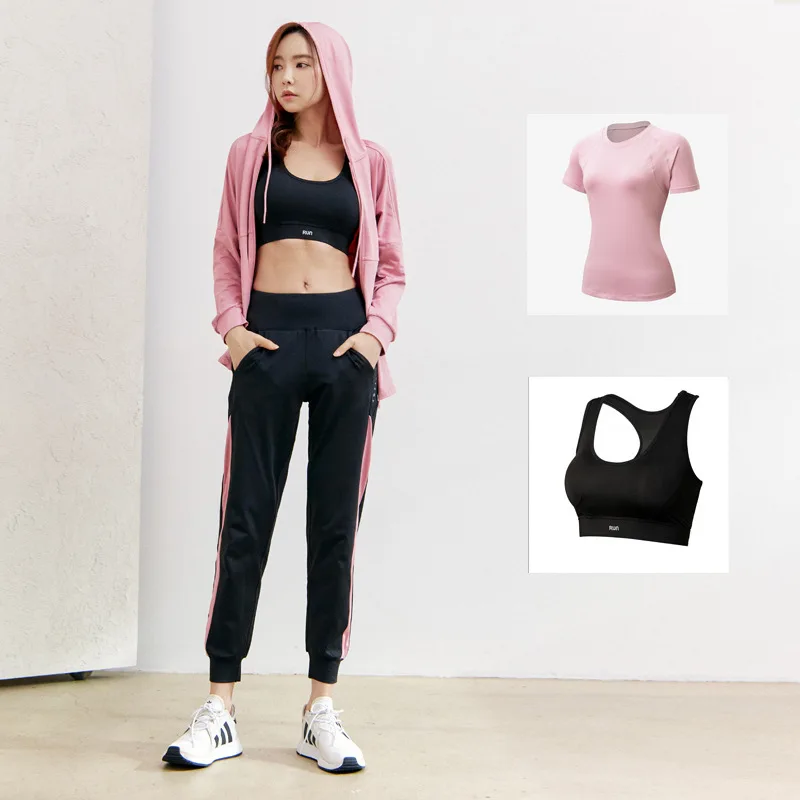 4pcs women yoga set sportswear loose quickly dry jacket+sweatshirt+pant+vest running jogger fitness gym workout casual set 3XL
4pcs women yoga set sportswear loose quickly dry jacket+sweatshirt+pant+vest running jogger fitness gym workout casual set 3XL