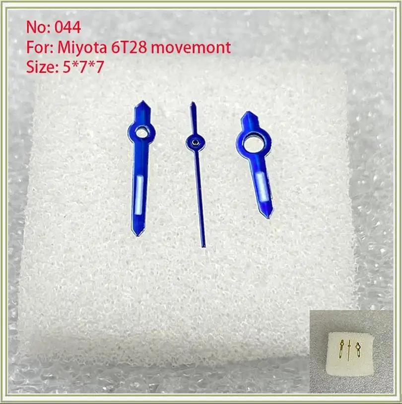 Watch Accessories Women's Watch Needle Suitable For 6T28 Movement Luminous Three Needle Hour Minute Second Pointer
Watch Accessories Women's Watch Needle Suitable For 6T28 Movement Luminous Three Needle Hour Minute Second Pointer