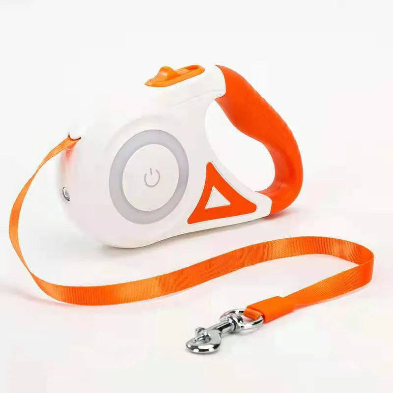3-5M long pet dog leash automatic lengthening nylon leash high quality durable streamer led light dog leash pet supplies
3-5M long pet dog leash automatic lengthening nylon leash high quality durable streamer led light dog leash pet supplies