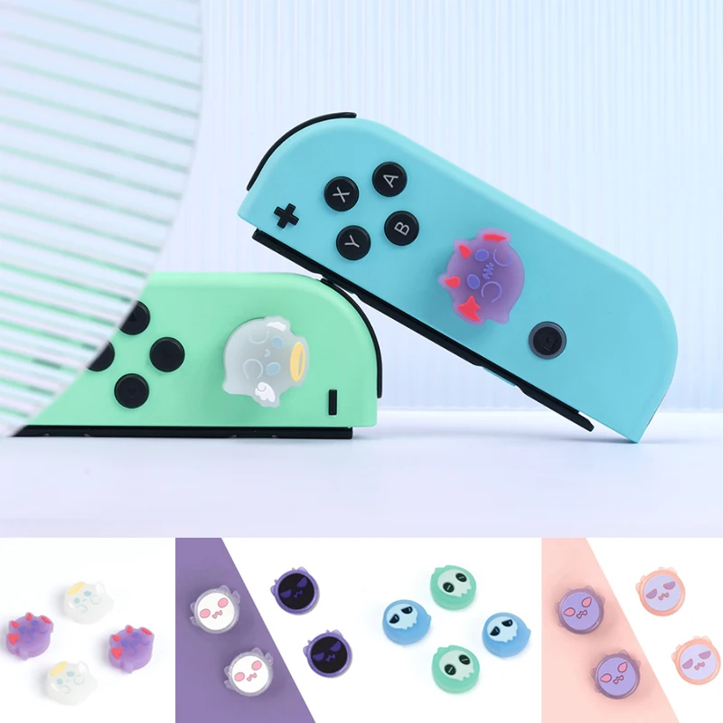 Ghost Cat Animals Silicone Soft Thumb Stick Grip Cap Protective Cover For Switch Oled NS Lite Joy-con Controller Thumbstick Case
Ghost Cat Animals Silicone Soft Thumb Stick Grip Cap Protective Cover For Switch Oled NS Lite Joy-con Controller Thumbstick Case