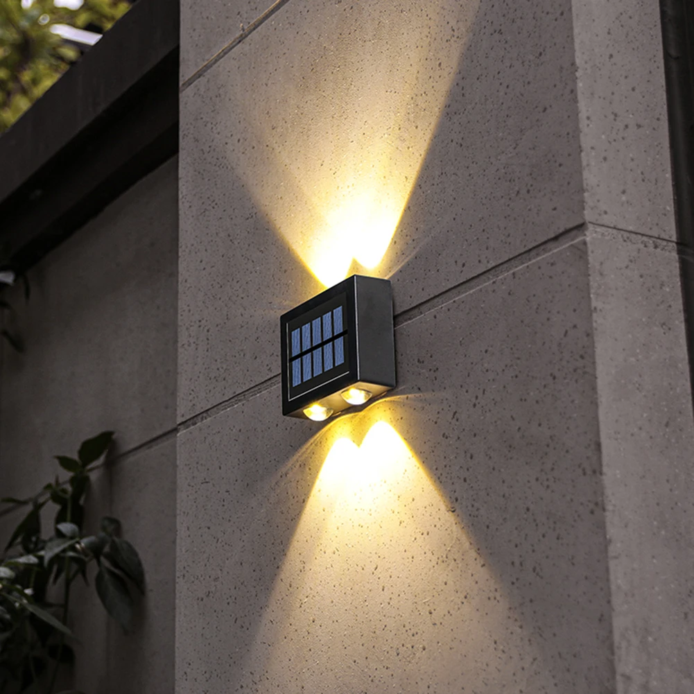 2pcs 4LED Solar Wall Decorative Lamp Waterproof Street Light Easy Installation Outdoor Sunlight Lamp Plastic for Courtyard Park
2pcs 4LED Solar Wall Decorative Lamp Waterproof Street Light Easy Installation Outdoor Sunlight Lamp Plastic for Courtyard Park