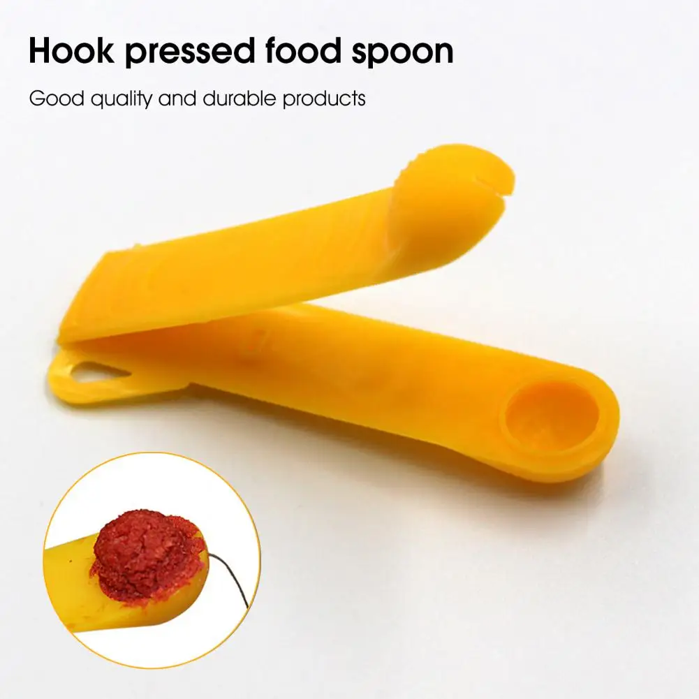 Durable Bait Spoon ABS Bait Mold Mini Size Fish Food Bait Mold Press Spoon Feeding Particles
Durable Bait Spoon ABS Bait Mold Mini Size Fish Food Bait Mold Press Spoon Feeding Particles