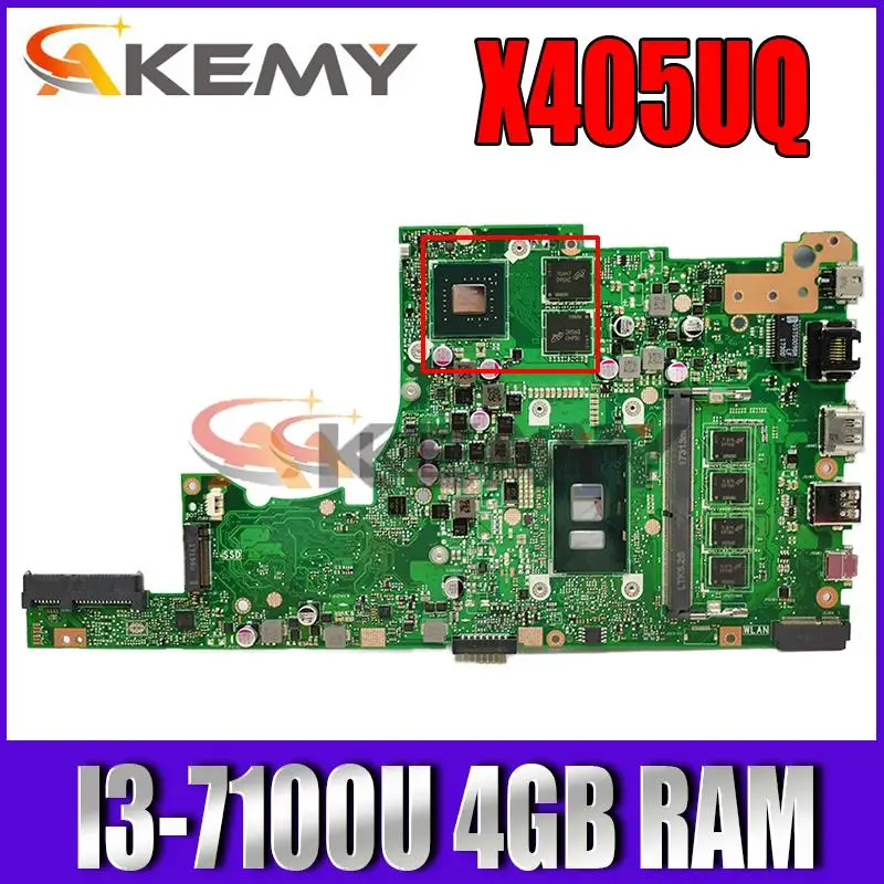 For ASUS X405U X405UN X405UR X405URR X405URP X405UQ X405UF Laptop Motherboard Tested Original I3-7100U 4GB RAM GT940
For ASUS X405U X405UN X405UR X405URR X405URP X405UQ X405UF Laptop Motherboard Tested Original I3-7100U 4GB RAM GT940