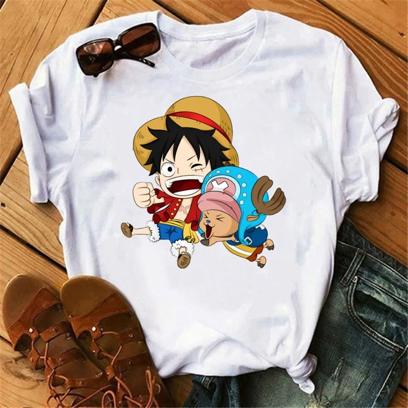 Hot Anime ONE PIECE Luffy Print T-shirt Summer Casual Short Sleeve Round Neck Tops Men Women T Shirt
Hot Anime ONE PIECE Luffy Print T-shirt Summer Casual Short Sleeve Round Neck Tops Men Women T Shirt