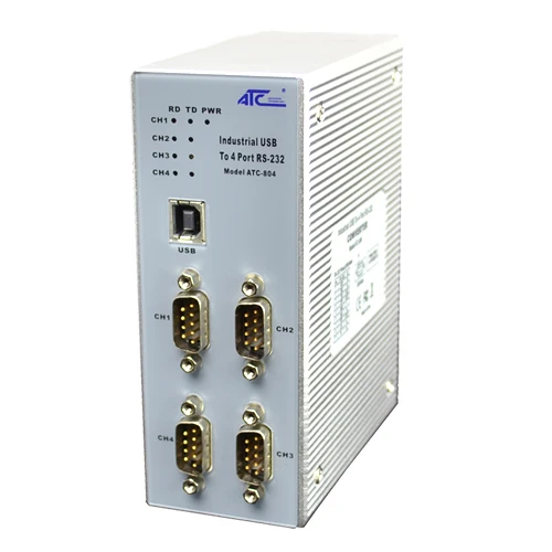 

USB To 4-Serial Port RS-232 Converter ATC-804
