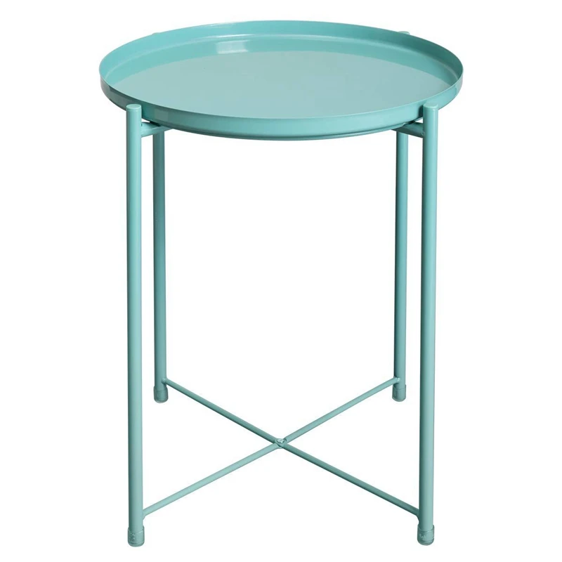 Nordic Simple Style Round Tray Tea Table Bedroom Modern Leisure Minimalist Metal Side Desk Sofa Side Coffee Table 44x44x52cm
Nordic Simple Style Round Tray Tea Table Bedroom Modern Leisure Minimalist Metal Side Desk Sofa Side Coffee Table 44x44x52cm