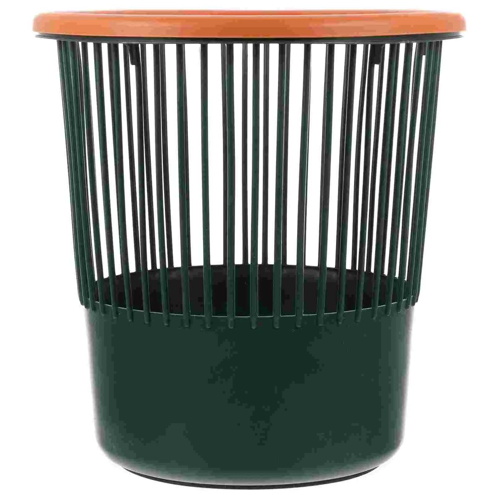 

Garbage Can Waste Bins Sundries Storage Basket Plastic Home Trash Holder Kitchen Container Rubbish