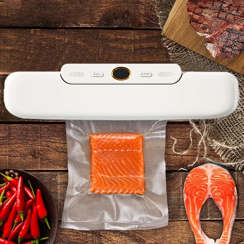 Vacuum Sealer Machine Food Sealer Fully Automatic Sealing Machine 2 Modes Dry Moist Food Kitchen Packaging Machine with 10 Bags
Vacuum Sealer Machine Food Sealer Fully Automatic Sealing Machine 2 Modes Dry Moist Food Kitchen Packaging Machine with 10 Bags