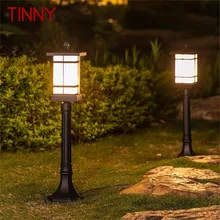 TINNY Classical Outdoor Lawn Lamp Light LED Waterproof Electric Home for Villa Path Garden