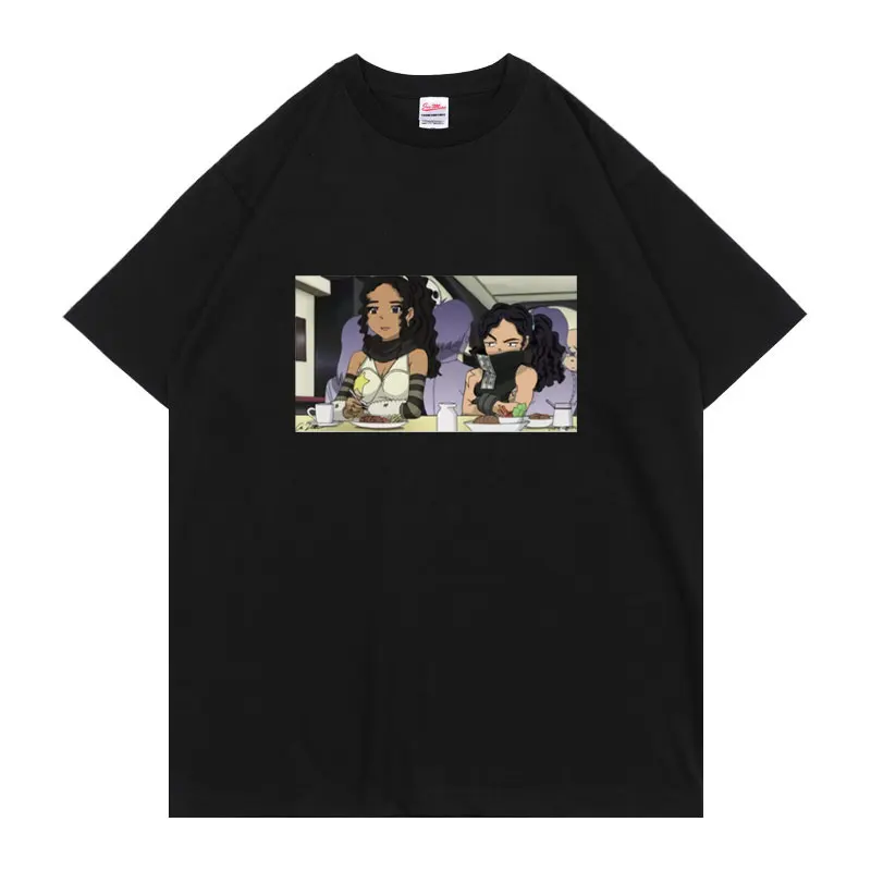The Boondocks Huey and Riley T Shirt Hip Hop Short Sleeve Tee Men Women Casual Loose T-shirt Funny Man Crewneck Cotton Tshirt
The Boondocks Huey and Riley T Shirt Hip Hop Short Sleeve Tee Men Women Casual Loose T-shirt Funny Man Crewneck Cotton Tshirt