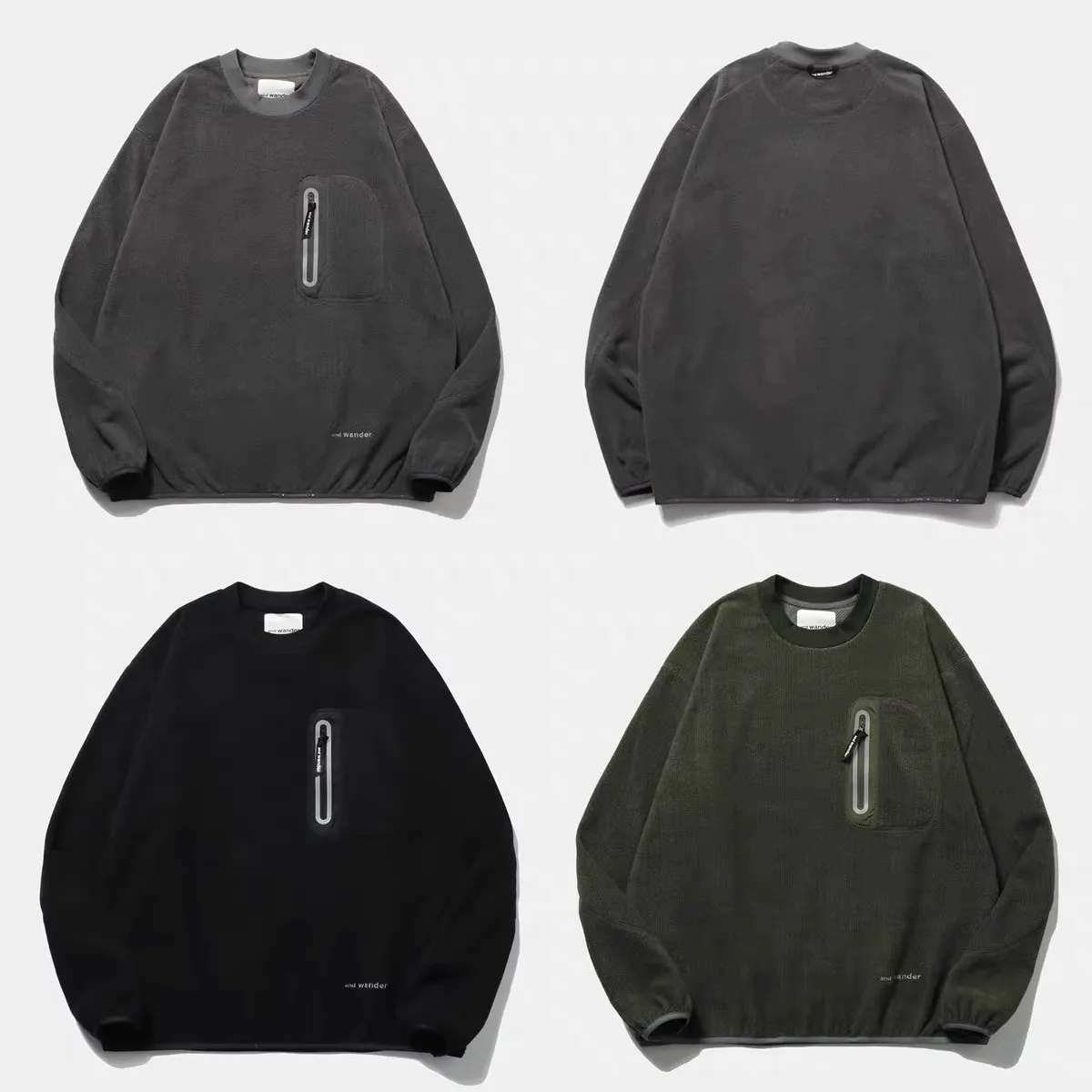 2024 And Wander Micro Fleece Pullover fleece hoodie loose outdoor insulation layer sweatershirt WY873
2024 And Wander Micro Fleece Pullover fleece hoodie loose outdoor insulation layer sweatershirt WY873
