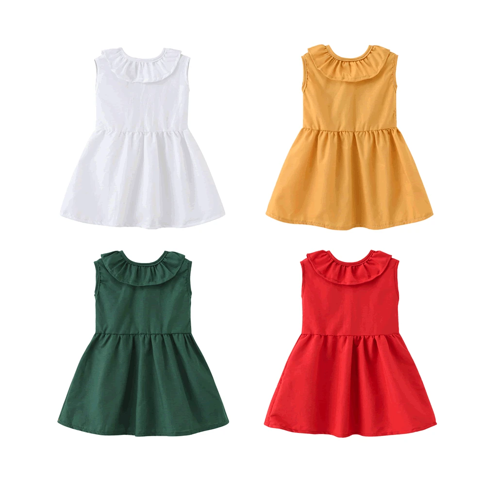 Children Clothes Hot Selling Fashion Girls Dress Sleeveless Baby Princess Dress Kids Summer Dress Red/ white/Green
Children Clothes Hot Selling Fashion Girls Dress Sleeveless Baby Princess Dress Kids Summer Dress Red/ white/Green