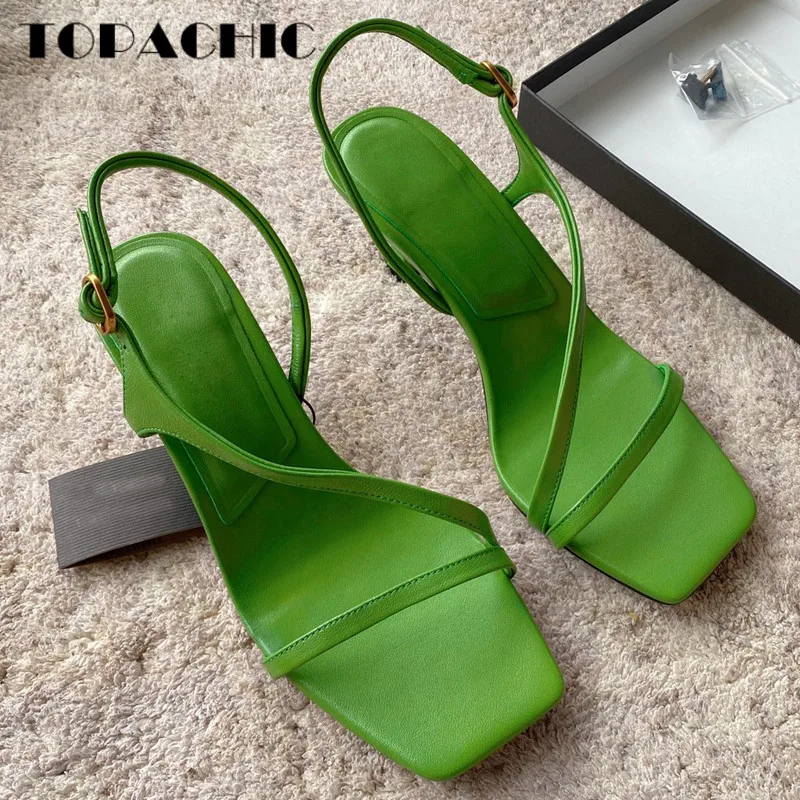 6.21 High End Summer New Fashion Temperament Genuine Leather High Heel Square Toe Lace-up Buckle Strap Sandals Women
6.21 High End Summer New Fashion Temperament Genuine Leather High Heel Square Toe Lace-up Buckle Strap Sandals Women