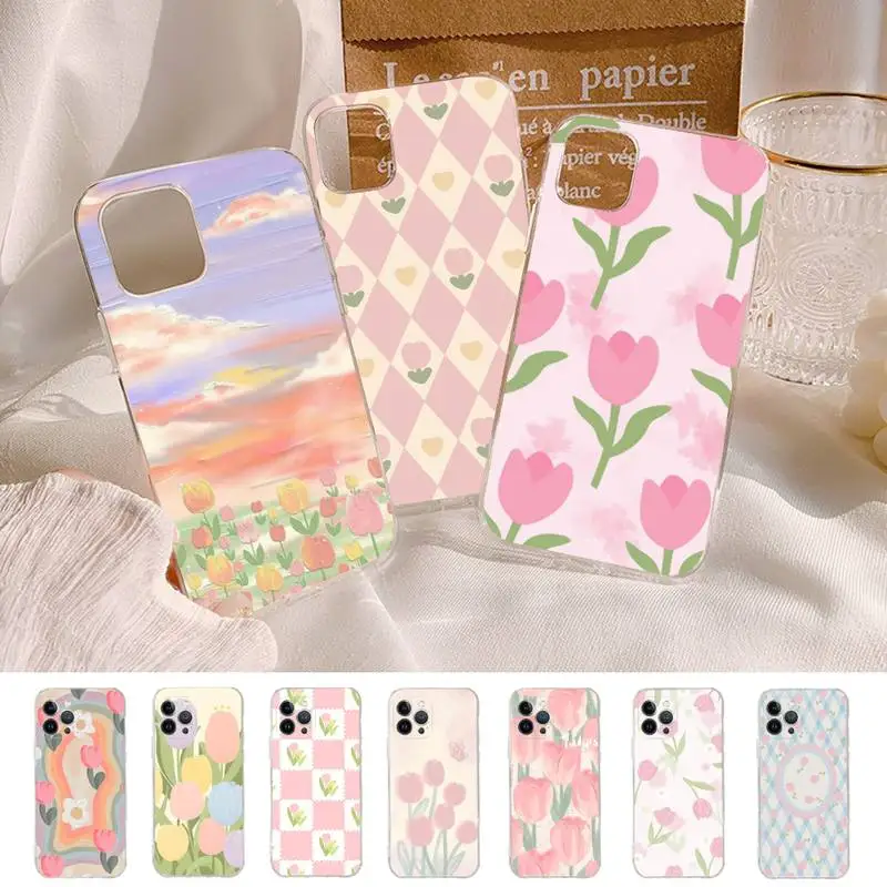 Tulip Flower Phone Case For iPhone XR X XS Max 14 13 Pro Max 11 12 Mini 6 7 8 plus SE 2020 Printing Cover
Tulip Flower Phone Case For iPhone XR X XS Max 14 13 Pro Max 11 12 Mini 6 7 8 plus SE 2020 Printing Cover