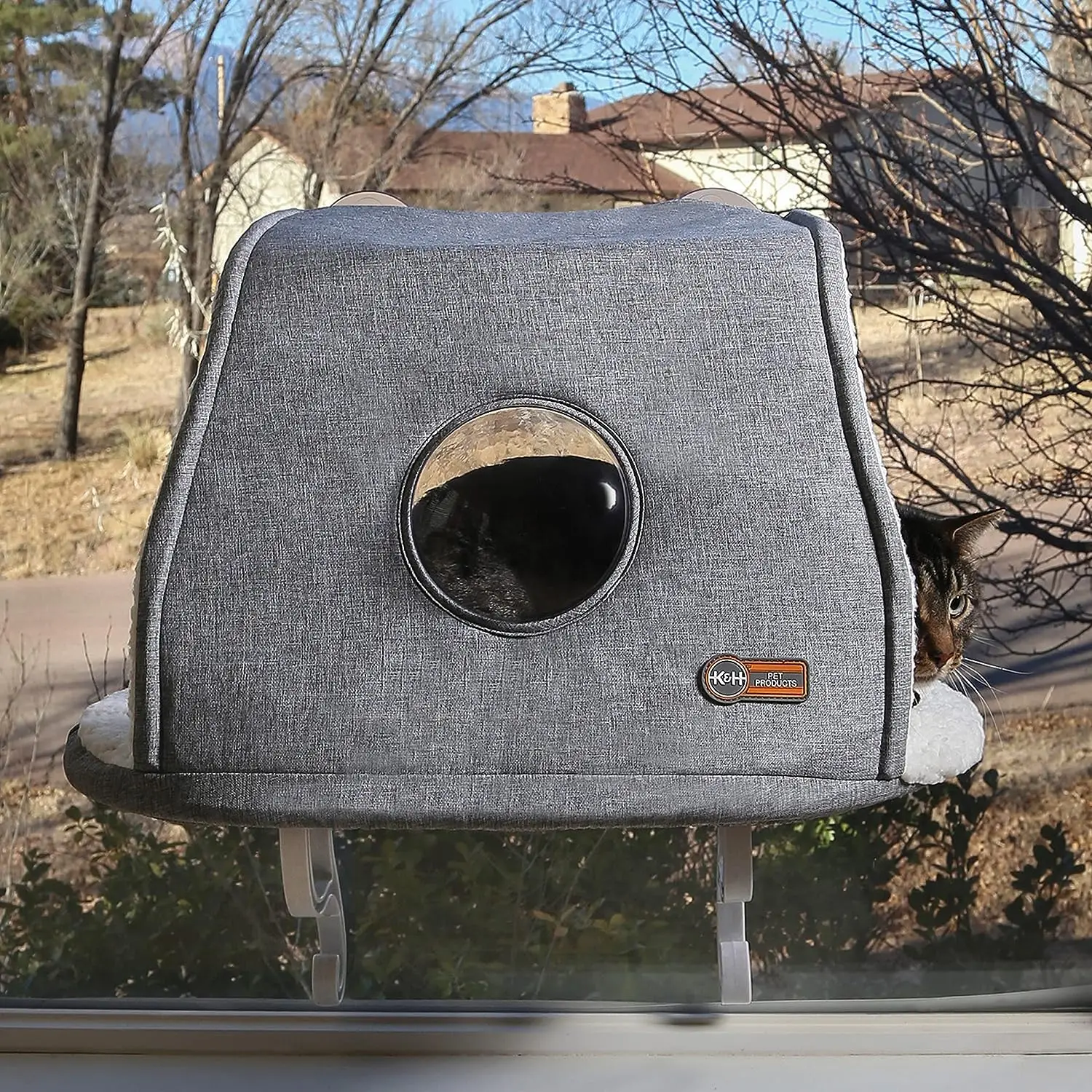 Товары для домашних животных, Универсальное крепление на порог котенка, окуня, 14X24 дюйма, флис с капюшоном и окошком 
Товары для домашних животных, Универсальное крепление на порог котенка, окуня, 14X24 дюйма, флис с капюшоном и окошком