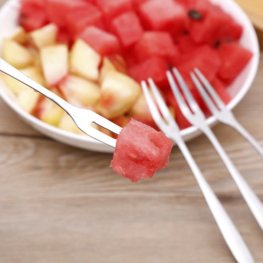 Stainless Steel Fork Fruit Flatware Salad Cakes Snack Dessert Fork Restaurant Hotel Dining Party Bar Tableware Kitchen Supplies
Stainless Steel Fork Fruit Flatware Salad Cakes Snack Dessert Fork Restaurant Hotel Dining Party Bar Tableware Kitchen Supplies
