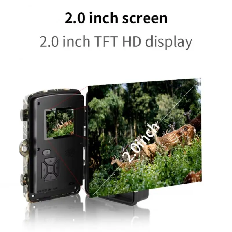 Outdoor Hunting Camera 12MP Wild Animal Detector Trail Camera Ipx6 Waterproof Monitoring Infrared Heat Sensing Night
Outdoor Hunting Camera 12MP Wild Animal Detector Trail Camera Ipx6 Waterproof Monitoring Infrared Heat Sensing Night