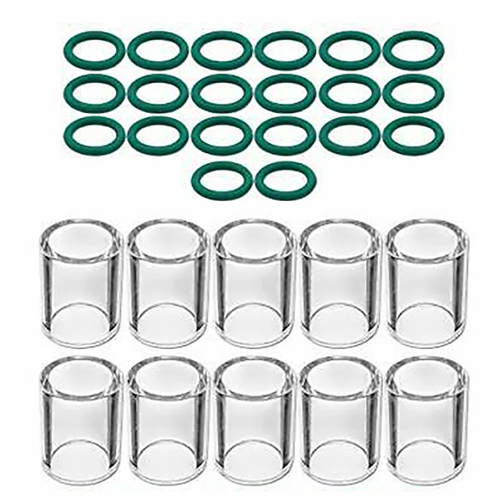 10 Pyrex Glass Cup Welding Guns Parts 100% Brand New For SR WP-17/18/26 Torch High Quality High Temperature Resistant
10 Pyrex Glass Cup Welding Guns Parts 100% Brand New For SR WP-17/18/26 Torch High Quality High Temperature Resistant