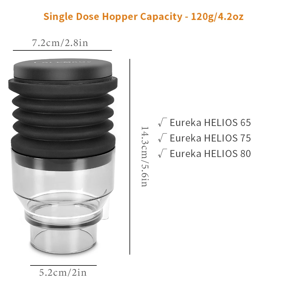 Кофемолка CAFEMASY однодозовая для Eureka Helios
Кофемолка CAFEMASY однодозовая для Eureka Helios