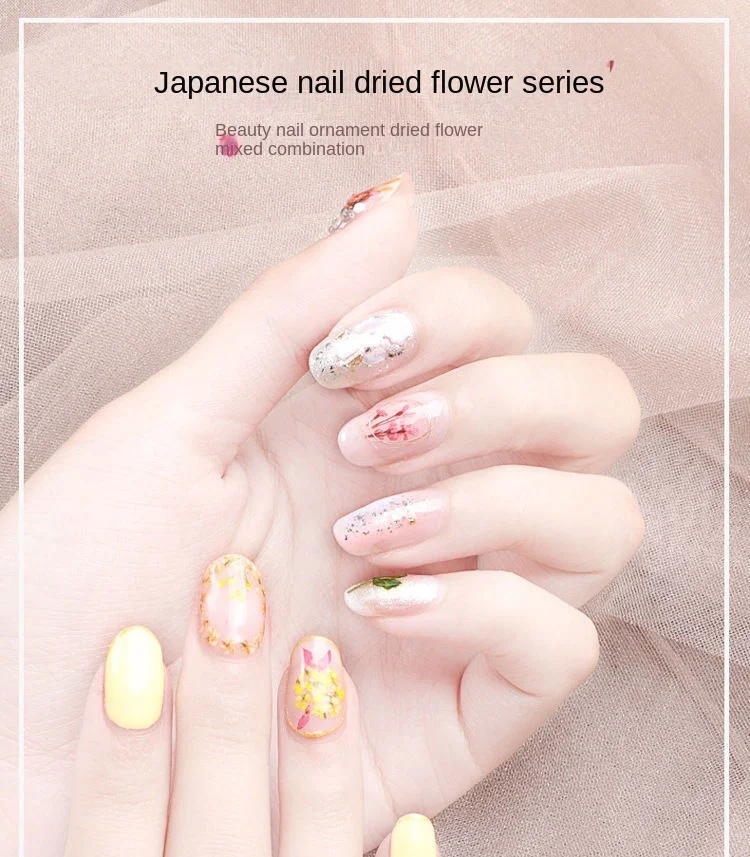 Japanese manicure dried flower ornaments 12 kinds of small petals henna stickers snow lotus manicure ornaments lace flowers
Japanese manicure dried flower ornaments 12 kinds of small petals henna stickers snow lotus manicure ornaments lace flowers