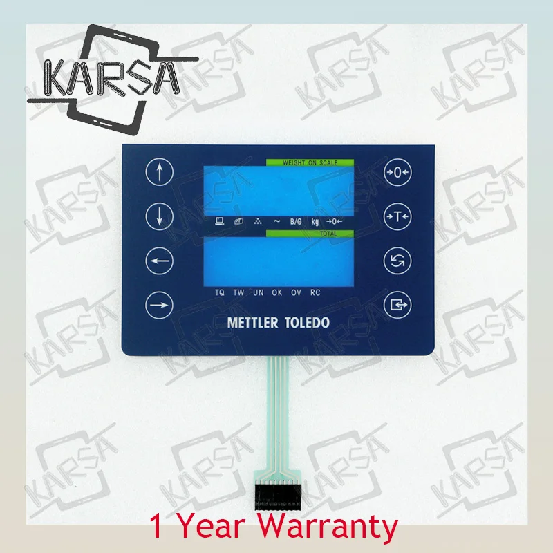 Новая мембранная клавиатура для индикатора взвешивания METTLER TOLEDO CK30
Новая мембранная клавиатура для индикатора взвешивания METTLER TOLEDO CK30