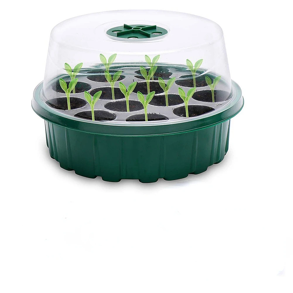 13 Holes Nursery Pots Plant Flower Pot Tray Plastic Seed Growing Box Vegetable Seed Sprout Hydroponic Tray Garden Supplies
13 Holes Nursery Pots Plant Flower Pot Tray Plastic Seed Growing Box Vegetable Seed Sprout Hydroponic Tray Garden Supplies