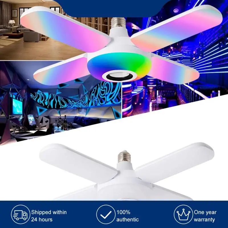 Умная светодиодная RGB лампа E27, цветные потолочные светильники с дистанционным управлением, с динамиком, воспроизведением музыки, для дома, ...
Умная светодиодная RGB лампа E27, цветные потолочные светильники с дистанционным управлением, с динамиком, воспроизведением музыки, для дома, ...