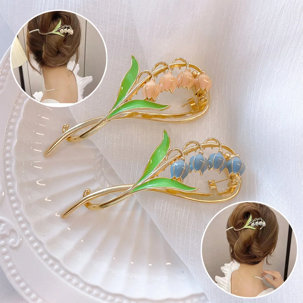 Hairclip Tulips Hairpins Back Head Clip Headwear Hair Accessories Frog Buckle Clips Flower Hair Clip
Hairclip Tulips Hairpins Back Head Clip Headwear Hair Accessories Frog Buckle Clips Flower Hair Clip