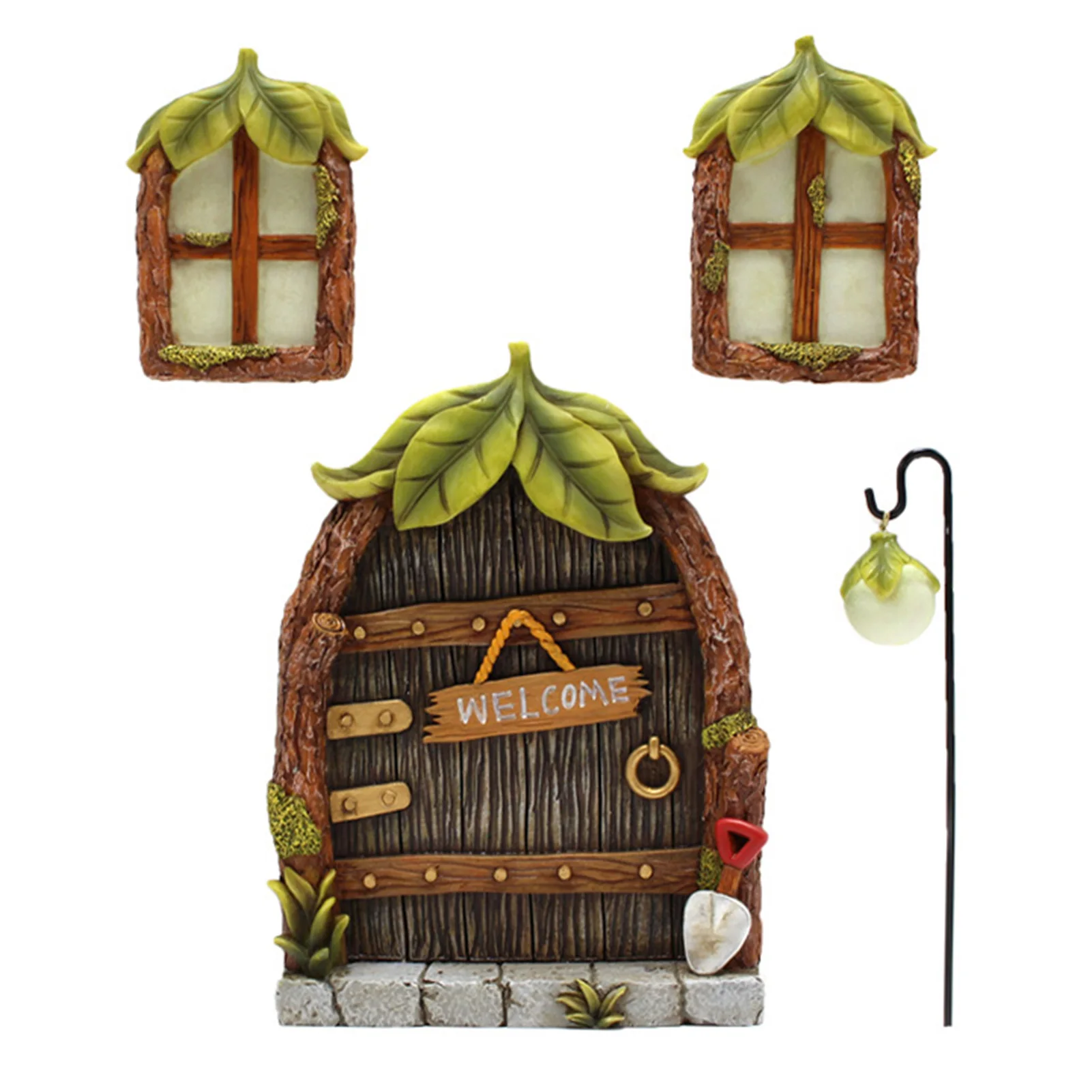 Fairy Window Door Sculptures For Tree Resin Fairy Garden Ornaments Art Gnome Miniature Yard For Home Decoration Outdoor Decor
Fairy Window Door Sculptures For Tree Resin Fairy Garden Ornaments Art Gnome Miniature Yard For Home Decoration Outdoor Decor