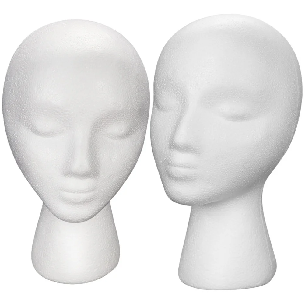 Head Mannequin Stand Display Model Hat Female Making Manikin Block Heads Headphone Headset Styrofoam Foam Headband Rack Holders 
Head Mannequin Stand Display Model Hat Female Making Manikin Block Heads Headphone Headset Styrofoam Foam Headband Rack Holders