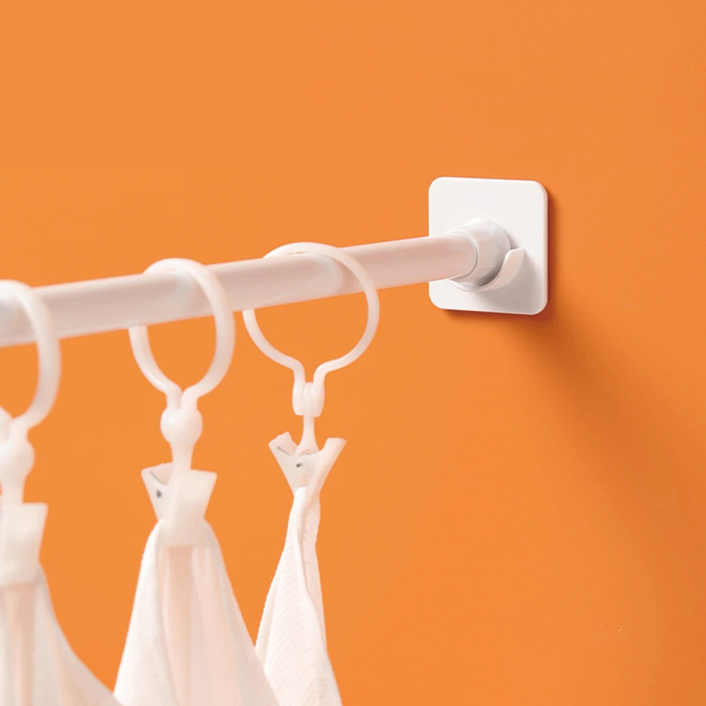 Wall Drapery Hook Curtain Rod Bracket 2pcs/Set 6*6cm Plastic Pole Brackets White Telescopic Pole Bracket Brand New
Wall Drapery Hook Curtain Rod Bracket 2pcs/Set 6*6cm Plastic Pole Brackets White Telescopic Pole Bracket Brand New