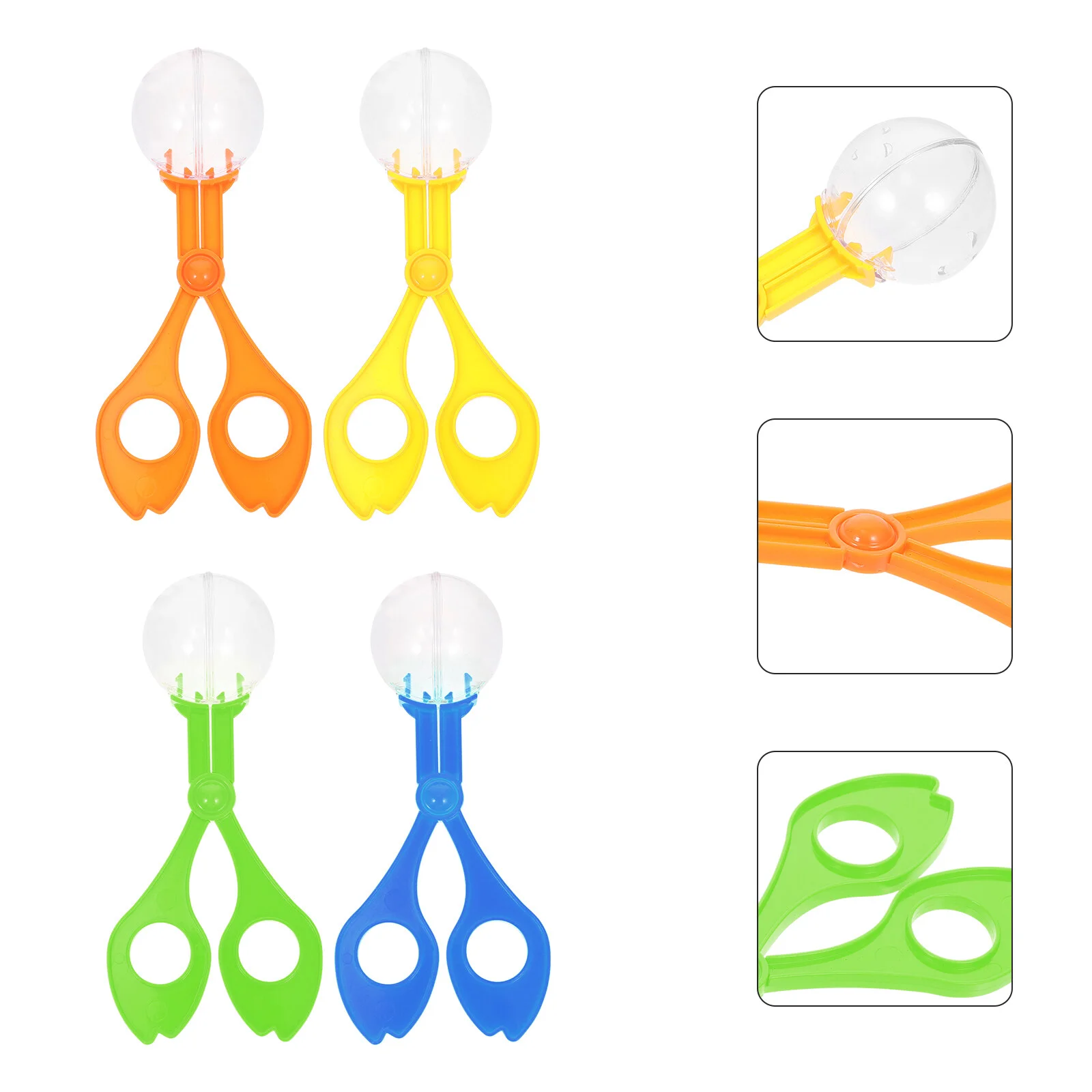 

8 Pcs Bug Trap Exploring Kit Kid Used Scissors Plastic Tweezers For Kids Kids Practical Insect Trapping Toy Playset