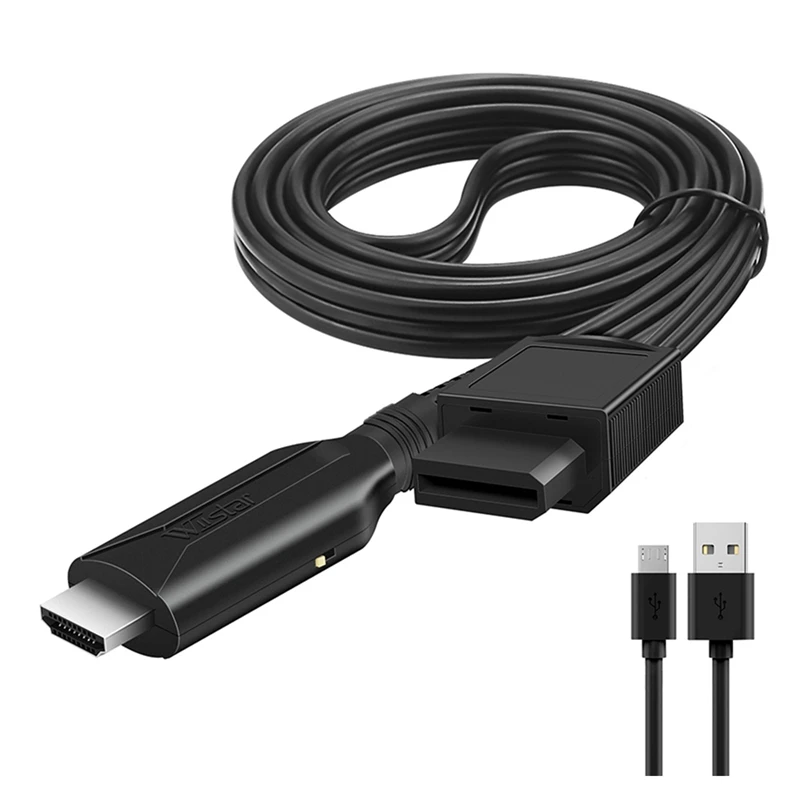 WIISTAR WII To HDMI-Compatible Converter Cable Wii 2 HDMI-Compatible For HDTV Monitor Display Wii To HDMI-Compatible Adapter
WIISTAR WII To HDMI-Compatible Converter Cable Wii 2 HDMI-Compatible For HDTV Monitor Display Wii To HDMI-Compatible Adapter