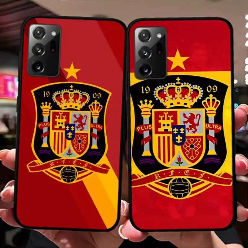 

Spain Coat of Arms Flag Phone Case for Samsung Note 5 7 8 9 10 20 pro plus lite ultra A21 12 72