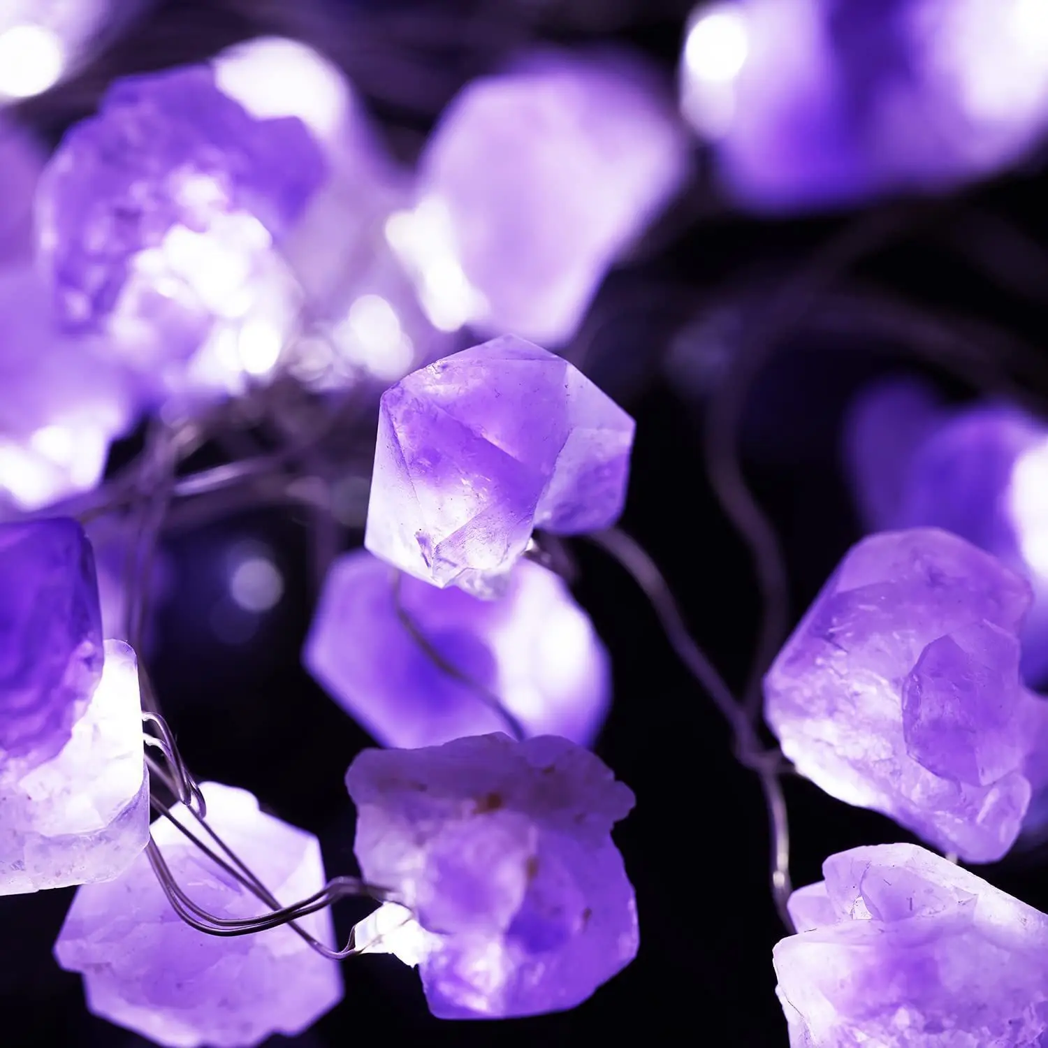 Natural Crystal Light String Wedding Decoration Valentine's Day Gift Bedroom Christmas Party Birthday Decorations
Natural Crystal Light String Wedding Decoration Valentine's Day Gift Bedroom Christmas Party Birthday Decorations