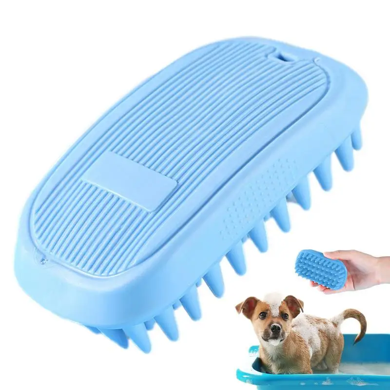Dog Scrubber For Bath Soothing Massage Comb For Pets Long Short Haired Hamsters Medium Large Rabbits Combs For Pet Hospital Pet 
Dog Scrubber For Bath Soothing Massage Comb For Pets Long Short Haired Hamsters Medium Large Rabbits Combs For Pet Hospital Pet