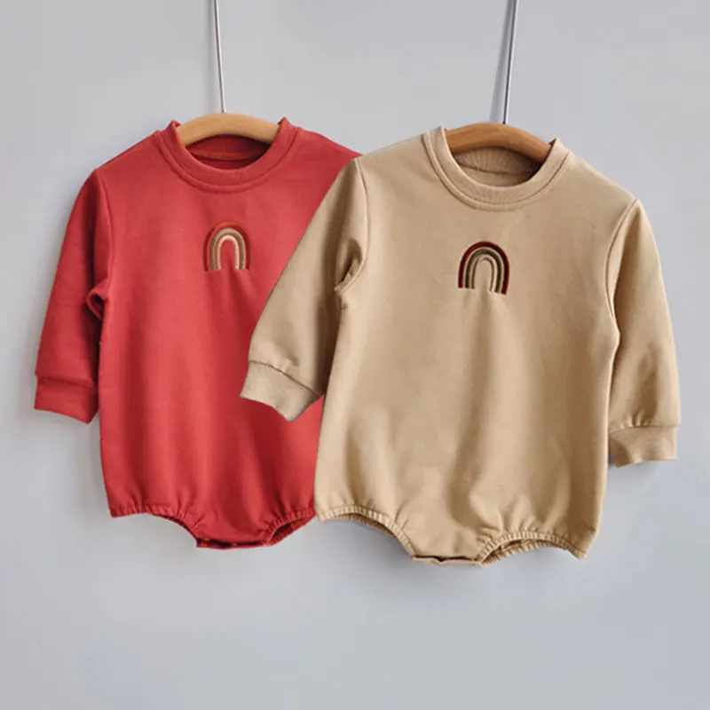 Baby Bodysuits Autumn Rainbow Embroidery Newborn Spring Clothes Infant Rompers New Born Free Shipping Baby Clothes One Piece
Baby Bodysuits Autumn Rainbow Embroidery Newborn Spring Clothes Infant Rompers New Born Free Shipping Baby Clothes One Piece