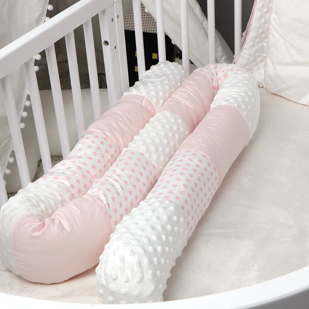 AliGan-Baby Crib Bumper 250cm Plush Nursery Cradle Cushion Soft Knot Pillow Decor for Bedroom Extended Stitching Washable
AliGan-Baby Crib Bumper 250cm Plush Nursery Cradle Cushion Soft Knot Pillow Decor for Bedroom Extended Stitching Washable