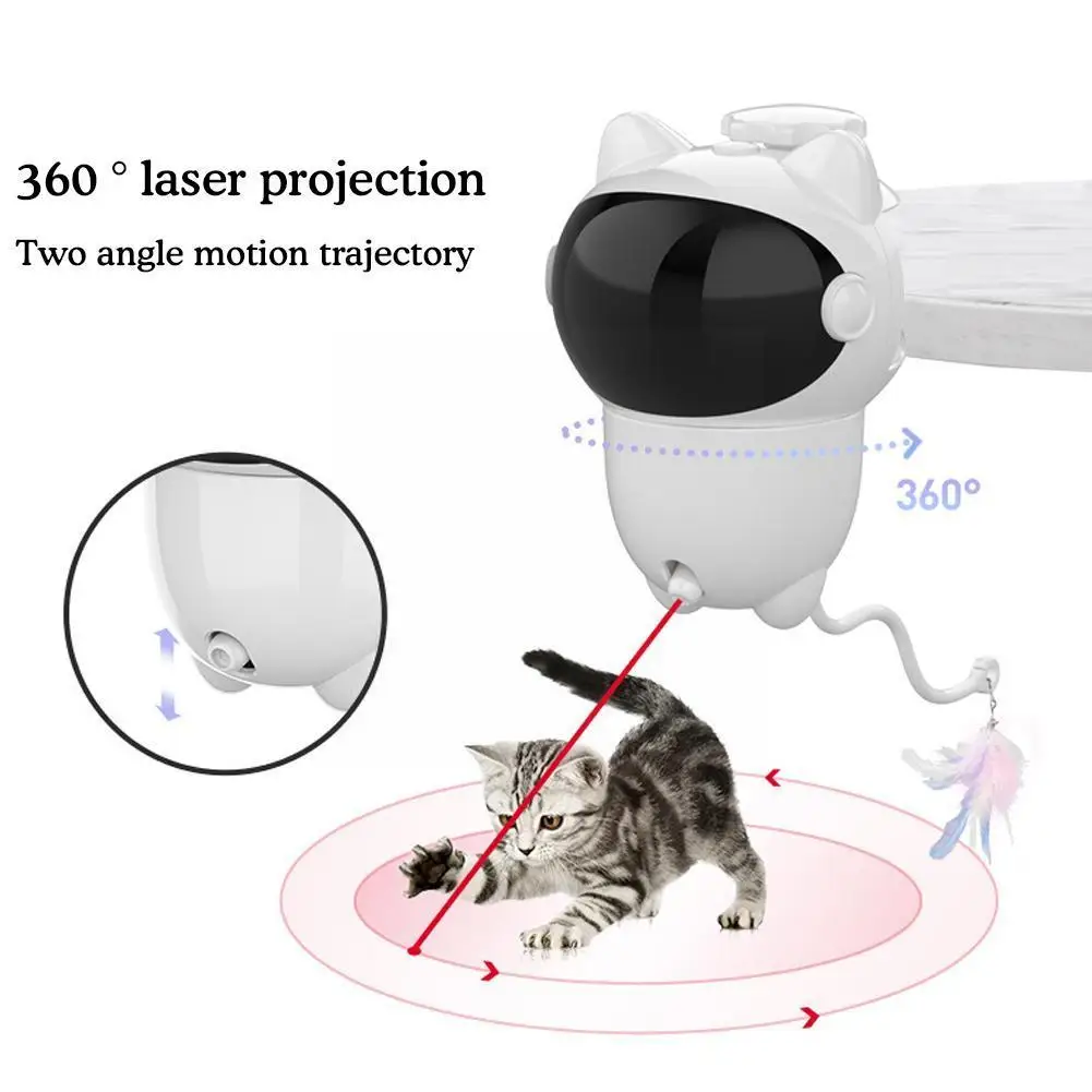Automatic Cat Toys Interactive Smart Teasing Pet LED Laser Indoor Cat Toy Accessories Handheld Electronic Cat Toy For Dog C3F8
Automatic Cat Toys Interactive Smart Teasing Pet LED Laser Indoor Cat Toy Accessories Handheld Electronic Cat Toy For Dog C3F8
