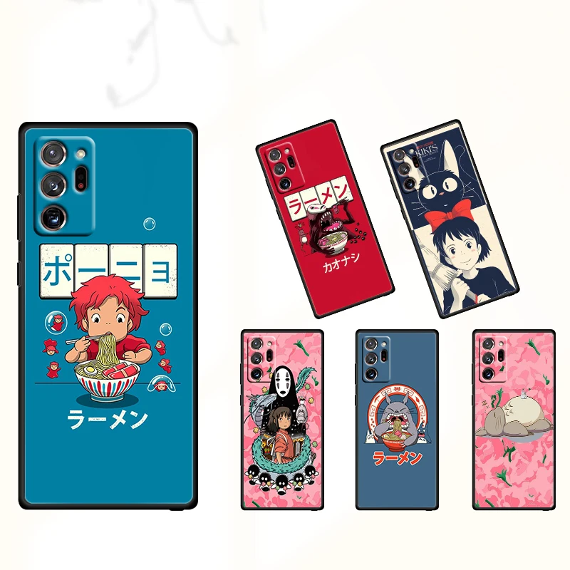 Anime Spirited Away For Samsung Note 20 Ultra 10 9 8 M52 M32 F52 F22 M01 4G 5G Fundas Silicone Black Phone Case Coque
Anime Spirited Away For Samsung Note 20 Ultra 10 9 8 M52 M32 F52 F22 M01 4G 5G Fundas Silicone Black Phone Case Coque