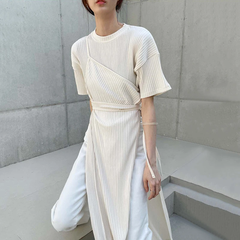 WTIANYUW New 2022 Women Summer Dresses Pure Fashionable Oversize Vintage Irregular Lace Up Cutout Split Lady Long Dress
WTIANYUW New 2022 Women Summer Dresses Pure Fashionable Oversize Vintage Irregular Lace Up Cutout Split Lady Long Dress