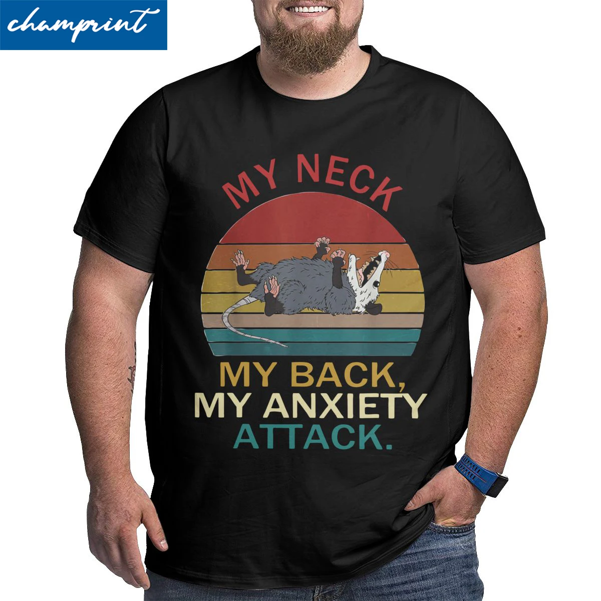 Классные мужские хлопковые футболки с надписью My Neck My Back My anxiattack
Классные мужские хлопковые футболки с надписью My Neck My Back My anxiattack