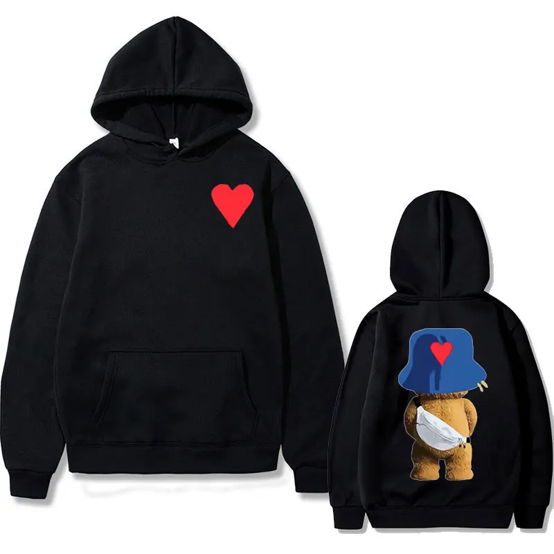 Hearts Brown Bear Graphic Print Hoodie Streetwear Men Women Fashion Hip Hop Oversized Sweatshirt Unisex Anime Cartoon Clothes 
Hearts Brown Bear Graphic Print Hoodie Streetwear Men Women Fashion Hip Hop Oversized Sweatshirt Unisex Anime Cartoon Clothes