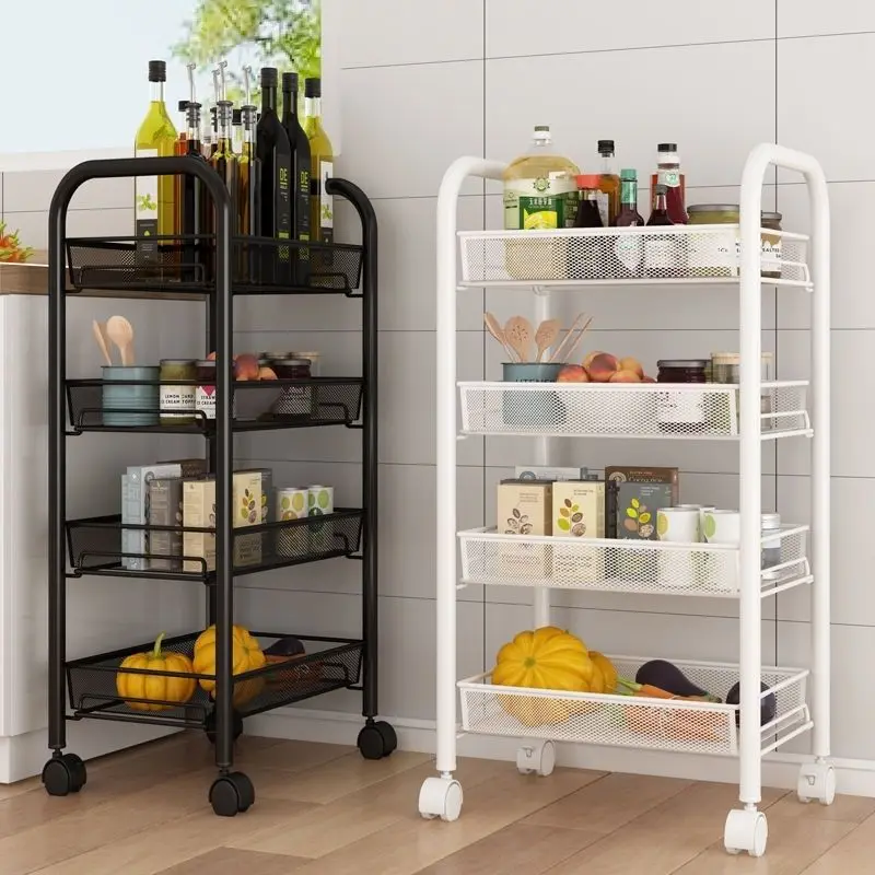 Storage Holder Rack Trolleys 4/5 Layers Shelves Floor-To-Ceiling Kitchen Bathroom Mobile Snack Toilet Bedroom Bedside Cart Shelf
Storage Holder Rack Trolleys 4/5 Layers Shelves Floor-To-Ceiling Kitchen Bathroom Mobile Snack Toilet Bedroom Bedside Cart Shelf