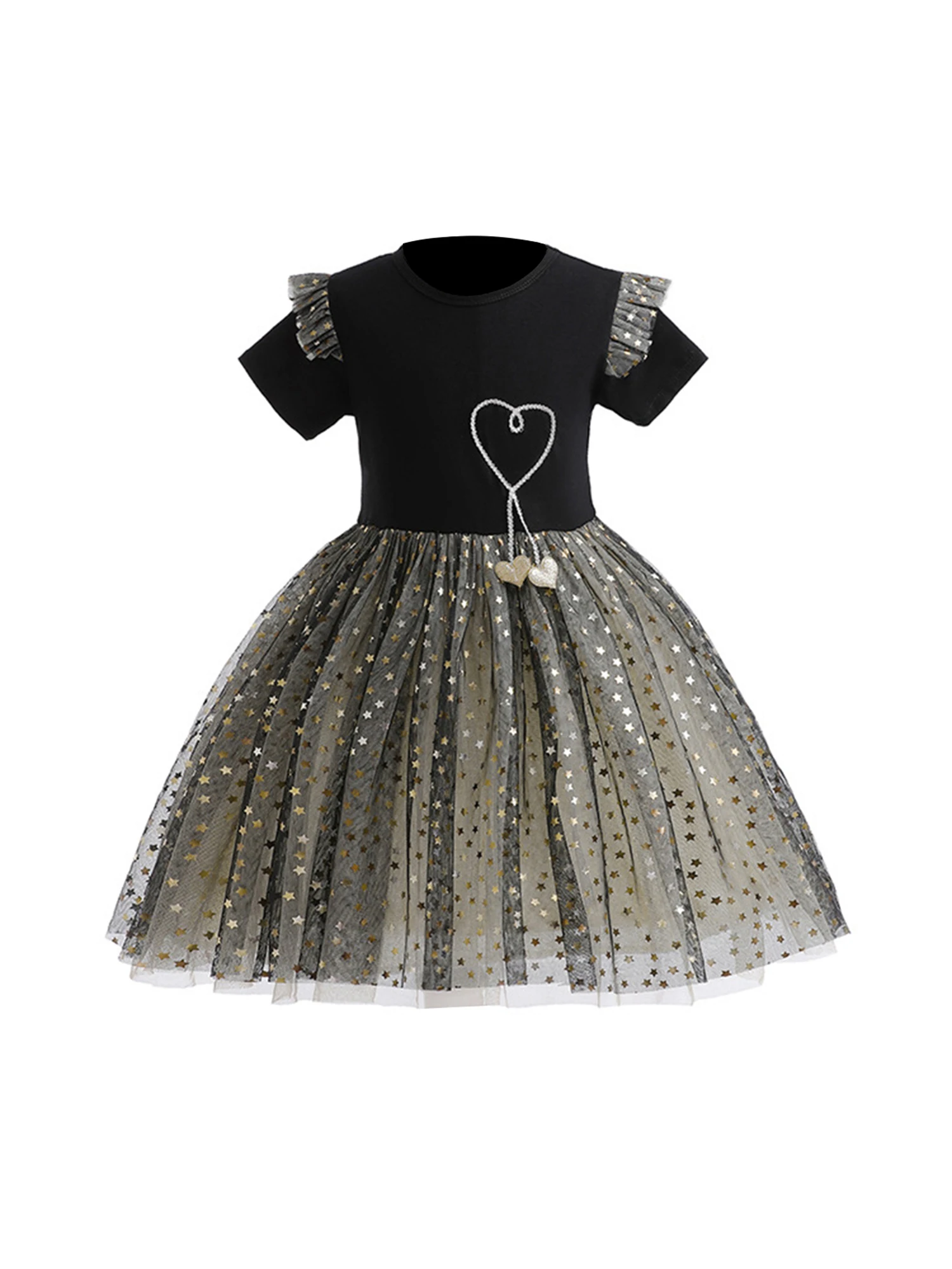 Kids Girl s Sparkling Sequin Princess Dress Sleeveless Crew Neck Tulle A-line Dress with Shimmering Stars for Party Stage Show
Kids Girl s Sparkling Sequin Princess Dress Sleeveless Crew Neck Tulle A-line Dress with Shimmering Stars for Party Stage Show