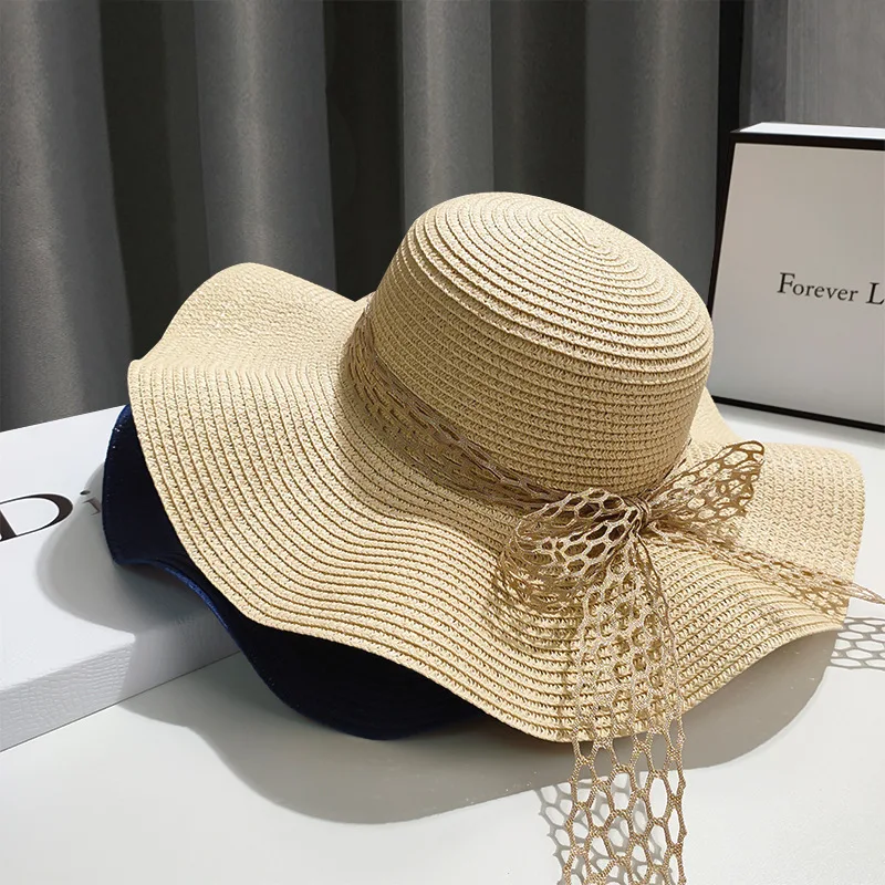 Simple Foldable Wide Brim Floppy Girls Straw Sun Hat Beach Women Zomer Hat UV Protect Travel Cap Lady Cap Female
Simple Foldable Wide Brim Floppy Girls Straw Sun Hat Beach Women Zomer Hat UV Protect Travel Cap Lady Cap Female